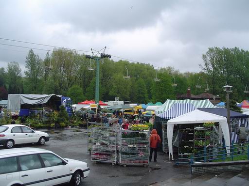 Mimo niepogody sprzedaÂż kwitÂła nawet lepiej od kwiatĂłw.